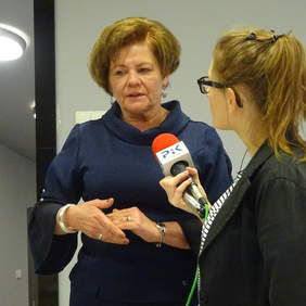 Pokaż zdjęcie: Udział w briefingu prasowym wzięło Radio PiK