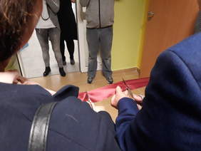 Pokaż zdjęcie: Przecięcie wstęgi