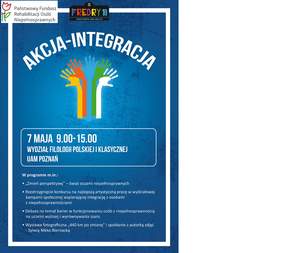 Pokaż zdjęcie: Zaproszenie do udziału w kampani społecznej pt.: „Akcja-integracja”