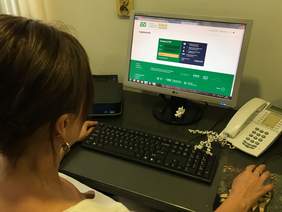 Pokaż zdjęcie: Zdjęcie stanowiska pracy z arch. ZUS 