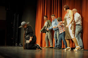 Pokaż zdjęcie: „Pojedynek dobra ze złem” Amatorzy - Środowiskowy Dom Samopomocy w Tczewie.