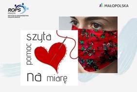 Pokaż zdjęcie: Grafika promująca akcję „Pomoc szyta na miarę” (źródło: MUWM)