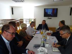 Pokaż zdjęcie: Uczestnicy Konwentu Samorządów Powiatu Strzyżowskiego