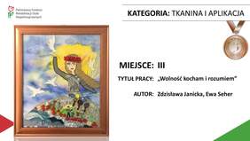 Pokaż zdjęcie: Zdzisława Janicka, Ewa Seher - autorzy pracy pt.: „Wolność kocham i rozumiem”