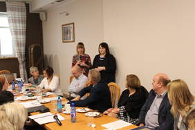 Uczestnicy spotkania. Autor zdjęcia: Krzysztof Przewoźnik.