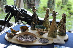 Pokaż zdjęcie: Pierwsze miejsce w kategorii rzeźba kameralna i płaskorzeźba