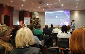 Pokaż zdjęcie: Promocja programu „Dostępna przestrzeń publiczna” podczas konferencji pt. „Wizja - Wiedza - Wsparcie czyli WWW o dostępności przestrzeni społecznej”