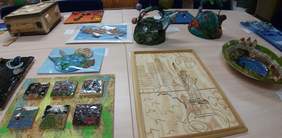 Pokaż zdjęcie: Prace nadesłane na etap wojewódzki XVII edycji Ogólnopolskiego Konkursu Plastycznego „Sztuka Osób Niepełnosprawnych”