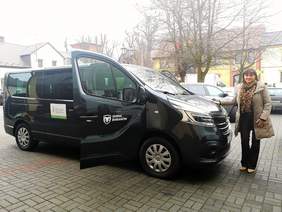 Pokaż zdjęcie: Bus z dofinansowaniem ze środków PFRON dla osób z niepełnosprawnością zamieszkujących Gminę Baranów