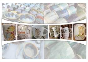 Pokaż zdjęcie: Ceramika użytkowa i ozdobna tworzona w Spółdzielni Socjalnej „Talent”