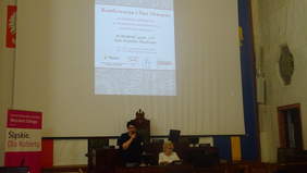 Pokaż zdjęcie: Przemówienie Prezes Śląskiego Klubu Amazonek Moniki Śmiech