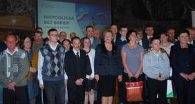 Pokaż zdjęcie: Laureaci Konkursu "Sztuka Osób Niepełnosprawnych"