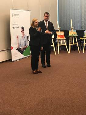 Lubuska Gala XVI edycji Konkursu Plastycznego "Sztuka Osób Niepełnopsrawnych"