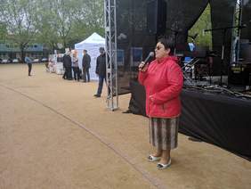 Pokaż zdjęcie: Recytacja w wykonaniu Pani Danuty Tymeckiej