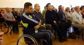 Pokaż zdjęcie: Spotkanie z osobami niepełnosprawnymi w Cikowicach