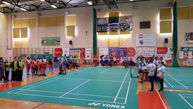 Pokaż zdjęcie: Świętokrzyski Turniej Badmintona Olimpiad Specjalnych w Suchedniowie cd.