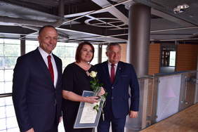 Pokaż zdjęcie: Anna Tomczyk TVP3 Rzeszów, Dziennikarz bez Barier