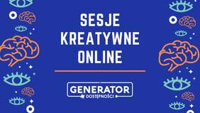 Pokaż zdjęcie: Plakat promujący bezpłatne warsztaty online nt. innowacji społecznych w obszarze dostępności