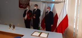 Pokaż zdjęcie: Na zdjęciu: K.Słoń, J.Karyś, A. Michalski