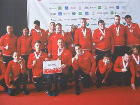 Pokaż zdjęcie: Reprezentacja Polski na Światowych Zimowych Igrzyskach Olimpiad Specjalnych w Austrii w 2017 r