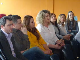 Przedstawiciele WTZ, SOSW i ZSS na spotkaniu w Rzeszowie