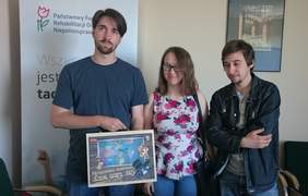 Pokaż zdjęcie: Od lewej: Mateusz Krzyszkowski, Anna Jackiewicz oraz Błażej Kłosowski