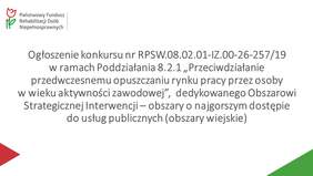 Pokaż zdjęcie: Informacja 8.2.1 