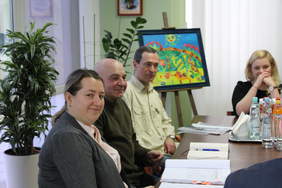 Pokaż zdjęcie: Pracownicy Oddziału Lubelskiego PFRON i przedstawiciele Fundacji