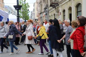 Pokaż zdjęcie: uczestnicy VI Łódzkich  Senioraliów