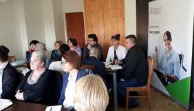 Pokaż zdjęcie: Uczestnicy spotkania szkoleniowego
