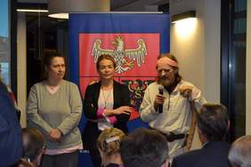 Pokaż zdjęcie: O historii Prus opowiadał gawędziarz Kazimierz Abramczyk