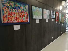 Pokaż zdjęcie: Wystawa prac ubiegłorocznego Konkursu Plastycznego w opolskim Teatrze Lalki i Aktora