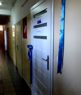 Pokaż zdjęcie: Oddanie do użytku pomieszczeń higieniczno-sanitarnych dofinansowanych ze środków PFRON dla Szkoły Podstawowej w Wyszynie