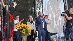 Pokaż zdjęcie: Uroczystość otwarcia Domu Chłopaków w Broniszewicach