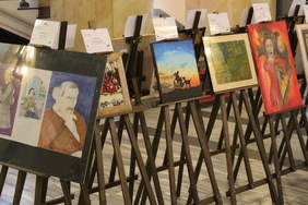 Pokaż zdjęcie: Wystawa prac