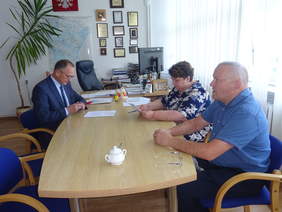 Pokaż zdjęcie: Przedstawiciele powiatu ropczycko-sędziszowskiego