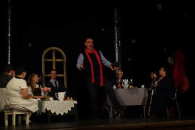 Pokaż zdjęcie: Spektakl Śpiywki z nachtiszla