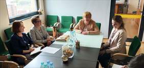 Pokaż zdjęcie: Rozmowy dotyczące "Partnerstwa" w siedzibie Małopolskiego Oddziału PFRON