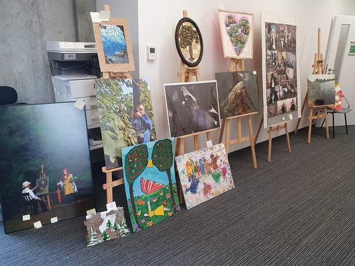 Pokaż zdjęcie: Prace plastyczne różnego rodzaju