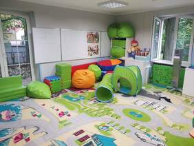 Pokaż zdjęcie: Sala dla młodszych dzieci 