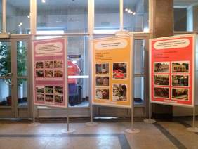 Wystawa prezentująca śląskie Zakłady Aktywności Zawodowej