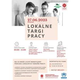 Pokaż zdjęcie: Zaproszenie na lokalne Targi Pracy w dniu 27 czerwca 2023 r. 
