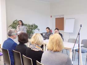 Eksperci Ministerstwa Rodziny oraz moderator