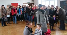 Pokaż zdjęcie: Uczestnicy Targów Pracy w Centrum Kongresowym Instytutu Ochrony Roślin w Poznaniu