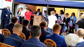 Pokaż zdjęcie: Uroczystość otwarcia nowej siedziby Warsztatów Terapii Zajęciowej w Trzciance