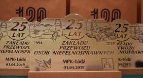 Pokaż zdjęcie: 25 lecie Zakładu Przewozu Osób Niepełnosprawnych MPK - Łódź Sp. z o.o.