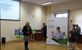 List Wojewody Lubuskiego, który odczytała Brygida Grzybowicz z Delegatury LUW