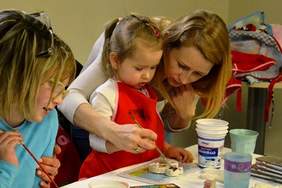 Dzieci podczas warsztatów