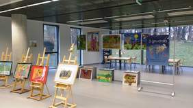 Wystawa „Sztuka Osób Niepełnosprawnych” w Bibliotece Uniwersytetu Zielonogórskiego