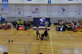 Pokaż zdjęcie: Ceremonia otwarcia Europejskich zawodów Bocci w Poznaniu